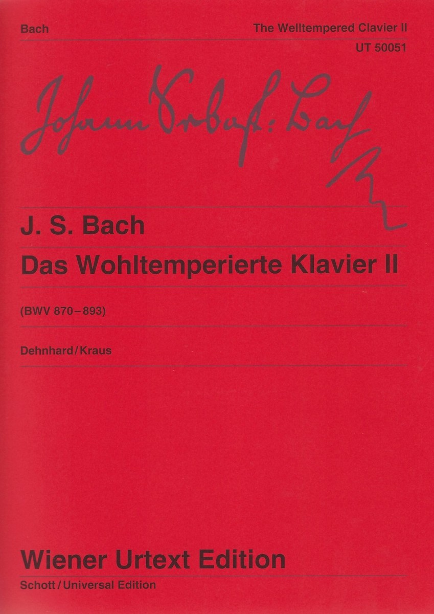 Das wohlteperierte Klavier Band 2 S1